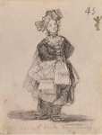 Goya Francisco Madwoman Who Sells Delights GR- - Hermitage